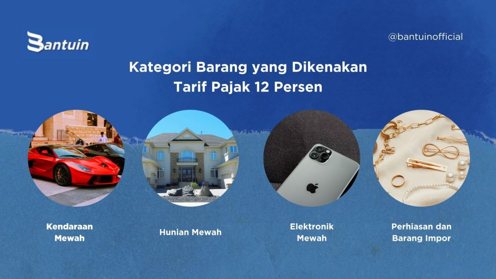 Kategori barang yang dikenakan PPN 12 Persen